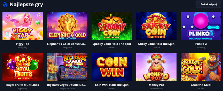 Xon.Bet Casino Games