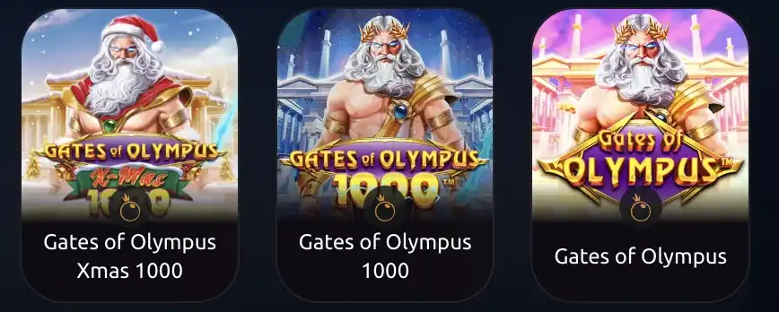 gates of olympus rodzaje gier