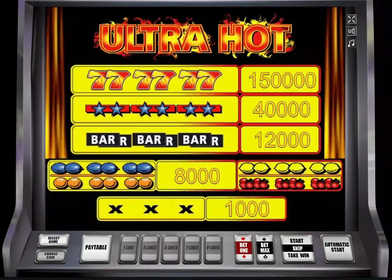 ultra hot automat