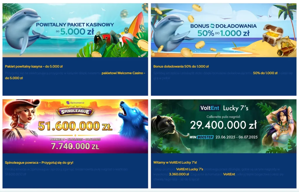 dolfwin casino bonusy