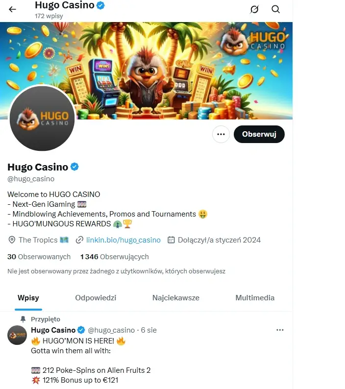 hugo media