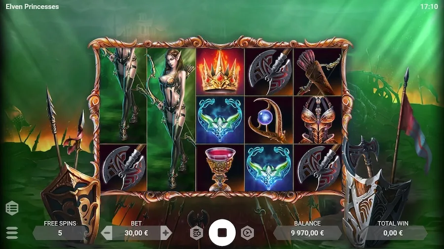 elven princesses automat evoplay