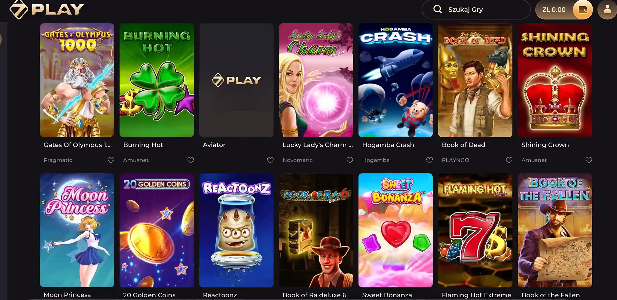 sevenplay sloty