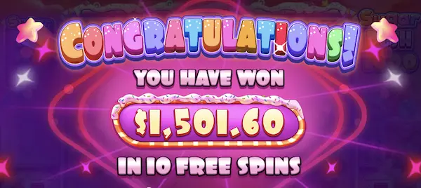 sugar rush 1000 wygrana